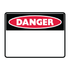 Danger - Blank Sign