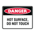 Danger - Hot Surface Sign