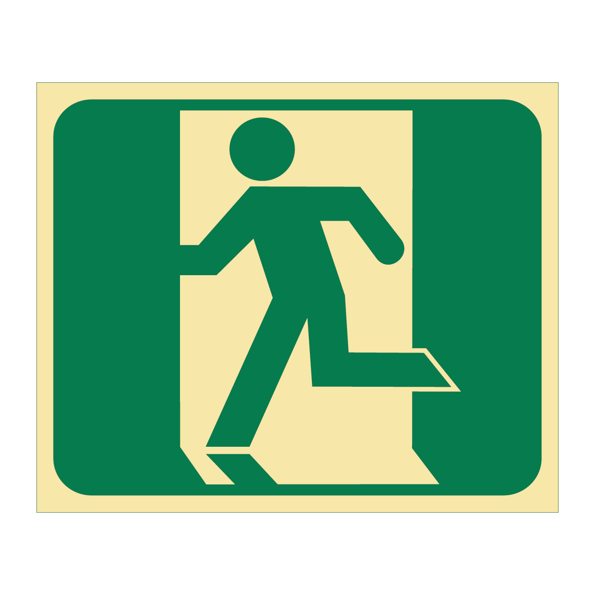 Exit & Evacuation - Exit Symbol Sign