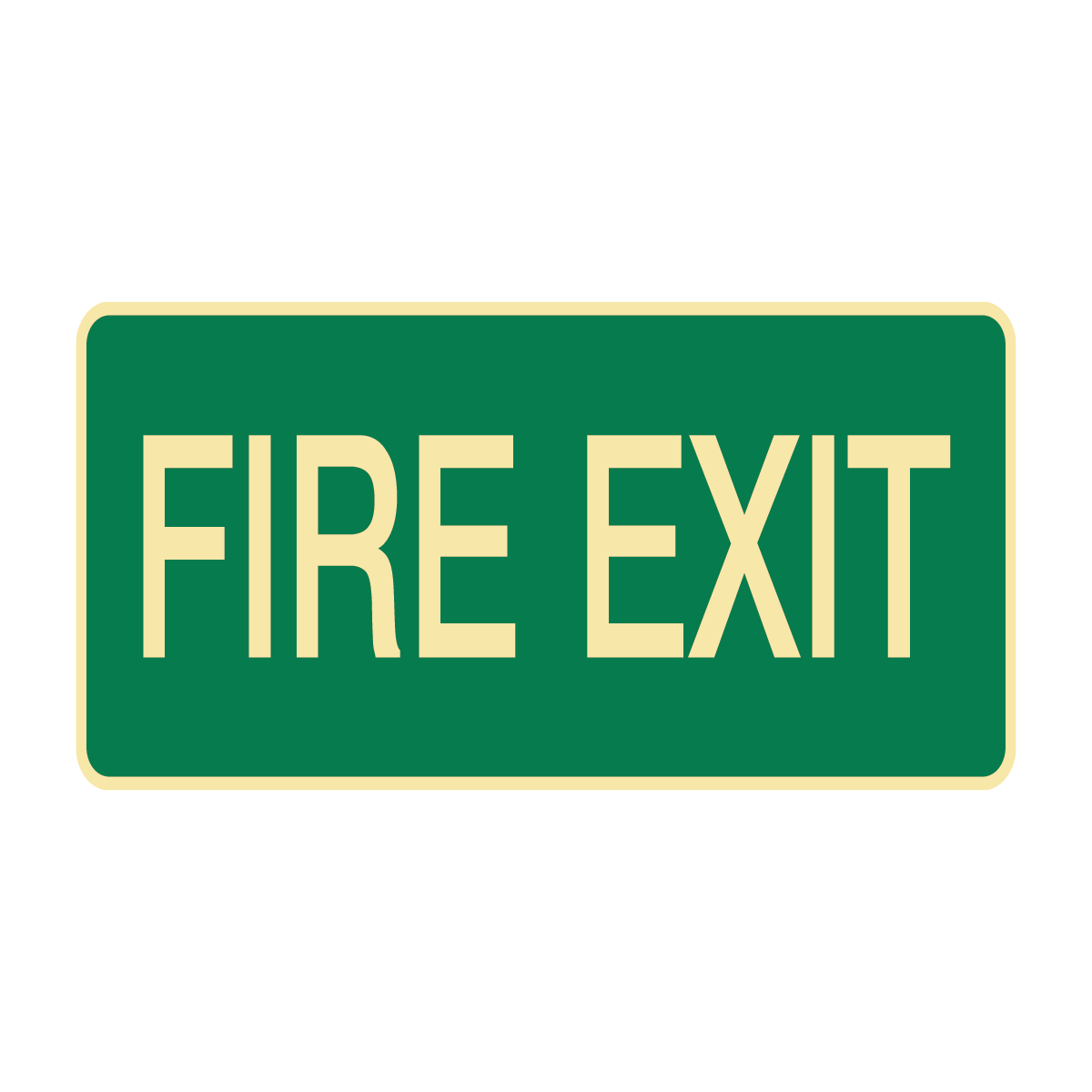 Exit & Evacuation - Fire Exit Sign