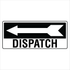 Property - Dispatch Left Arrow Sign