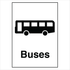 Public Area - Buses Sign