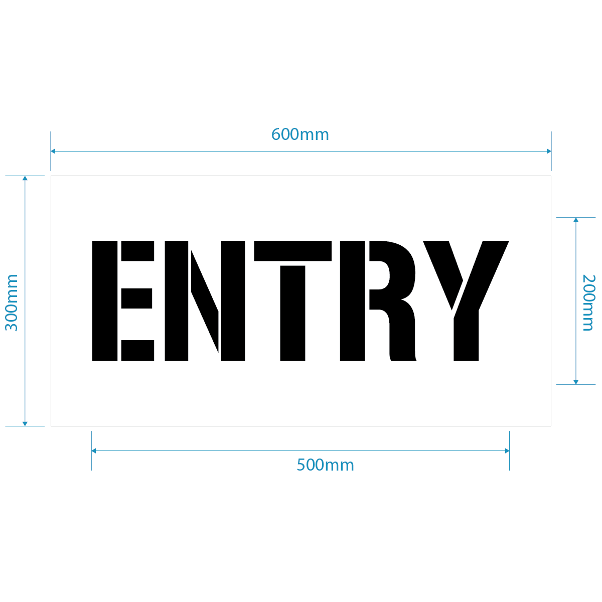 Entry Stencil