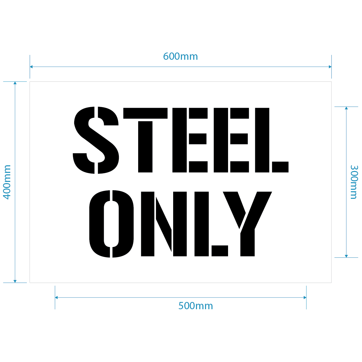 Steel Only Stencil