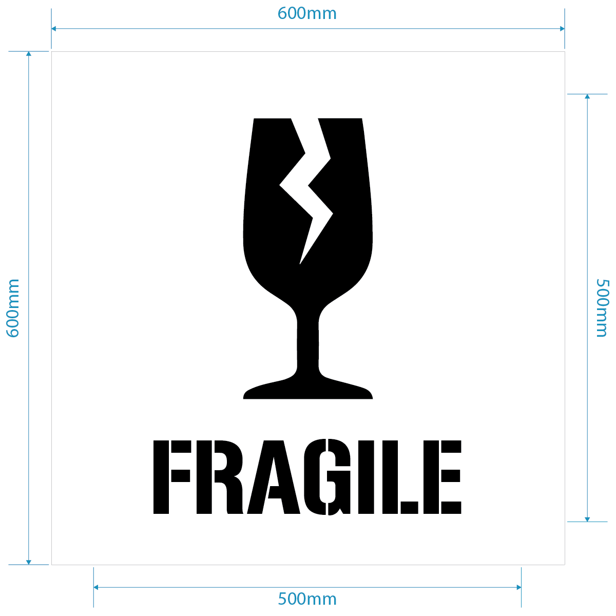 Fragile Stencil