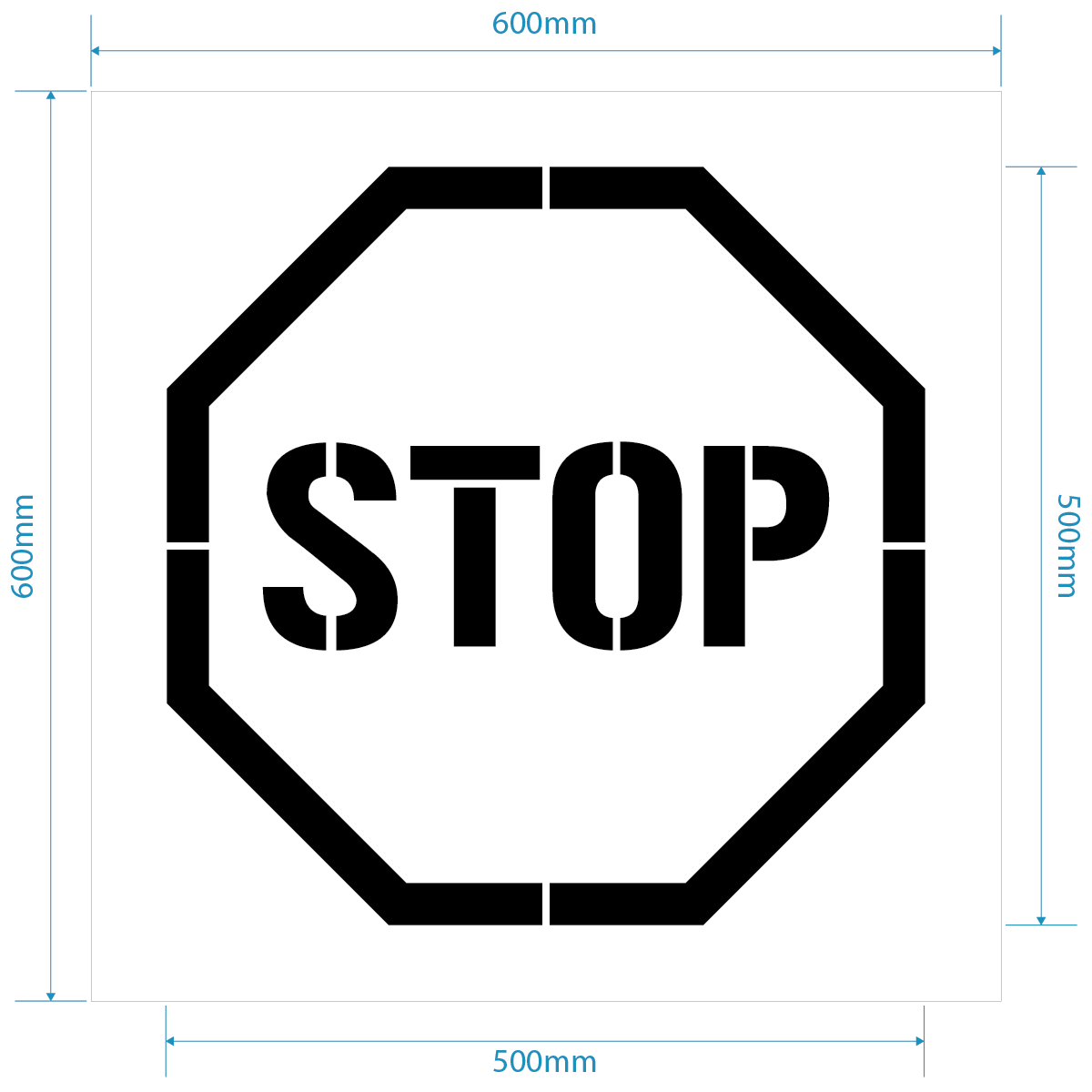 Stop Stencil