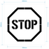 Stop Stencil