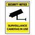 Security - Security Notice Surveillance Cameras Signs