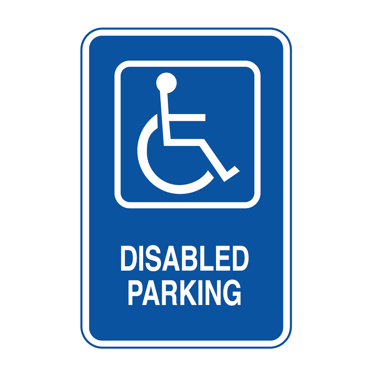 Traffic And Parking - Disabled Parking Sign