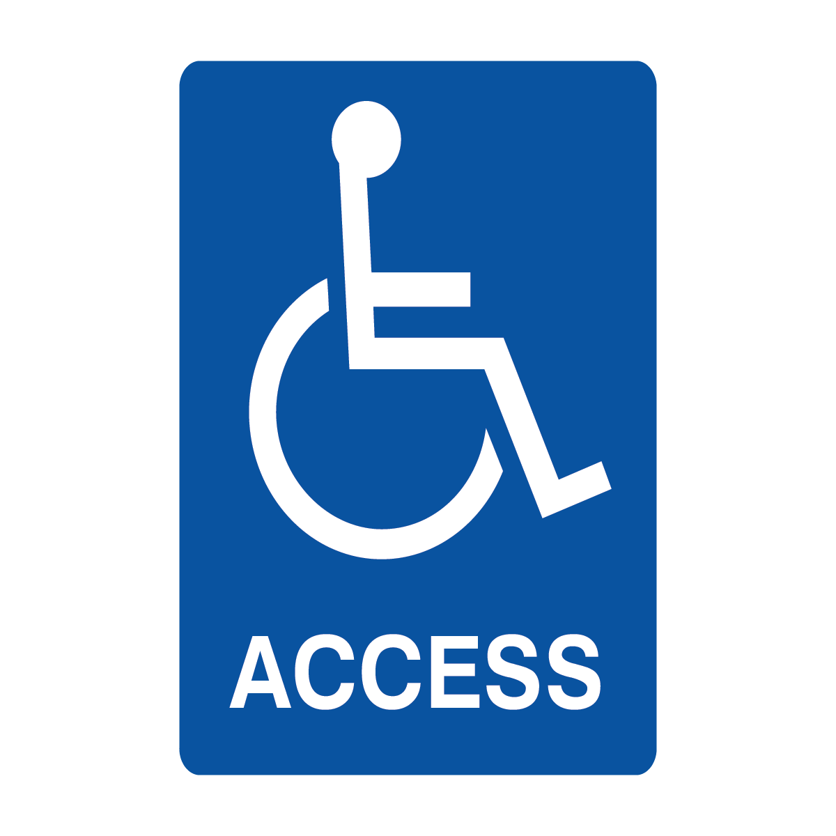 Traffic And Parking - Wheelchair Access Sign