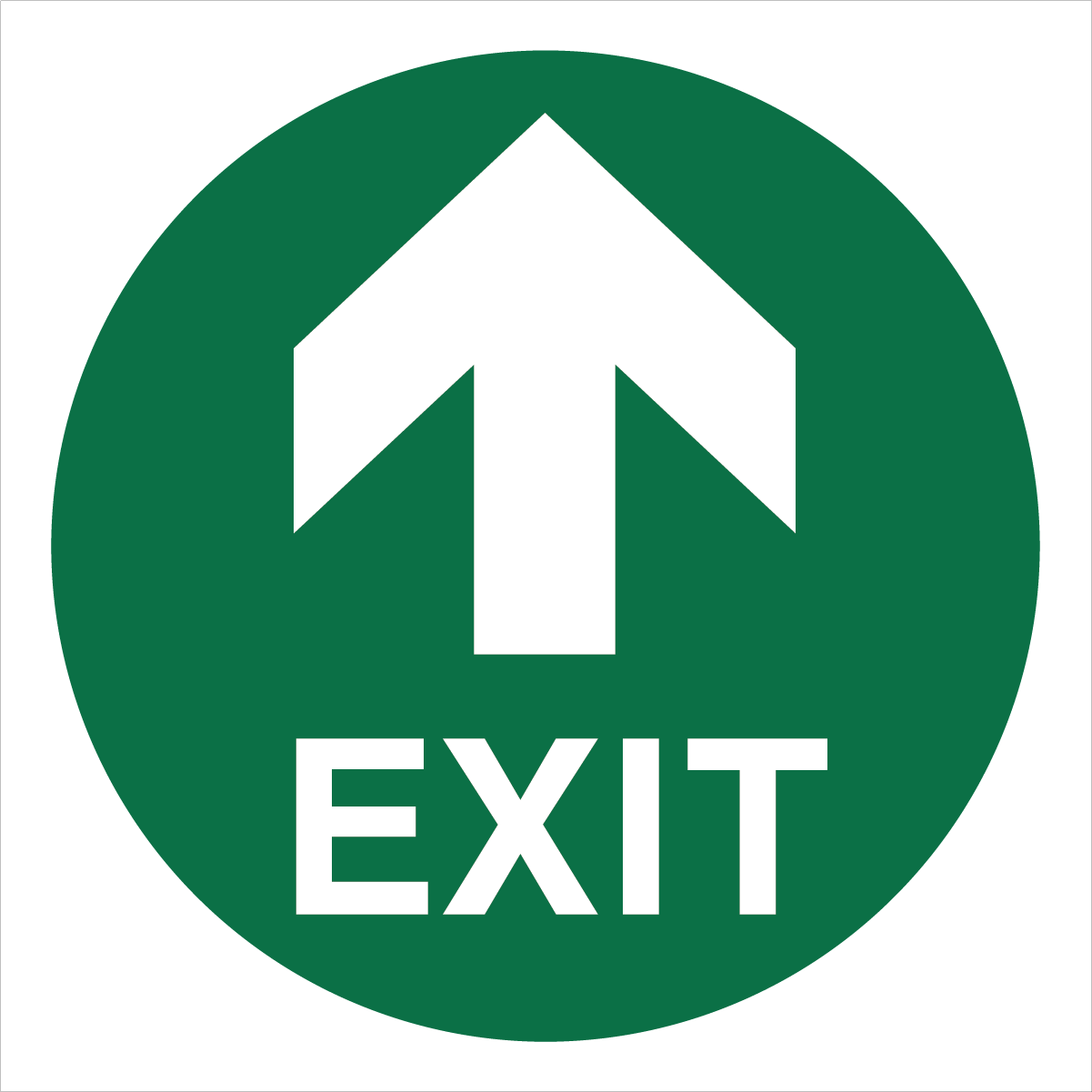 Warehouse And Floor  - Exit Arrow Stickers