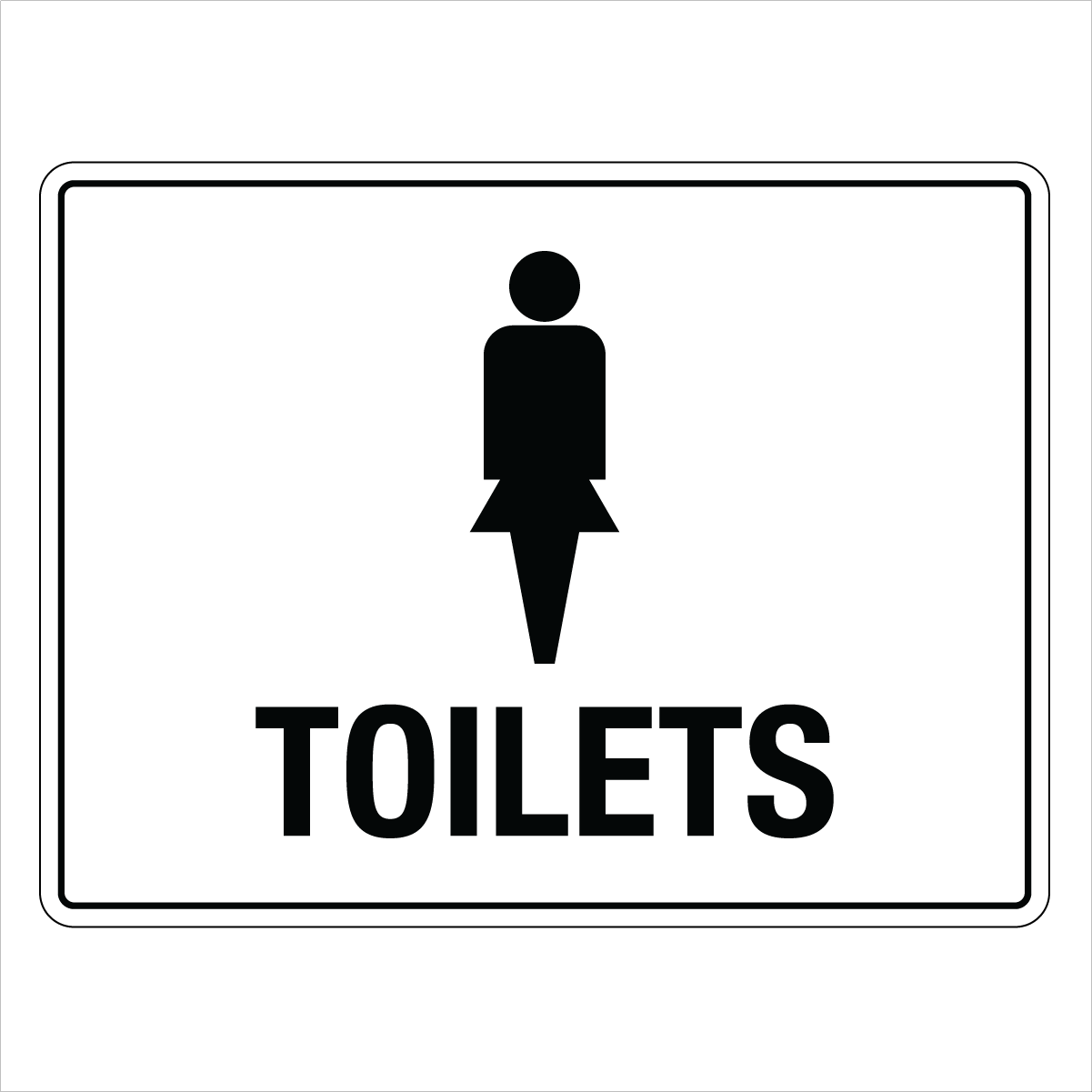 Warehouse And Floor  - Female Toilets Signs