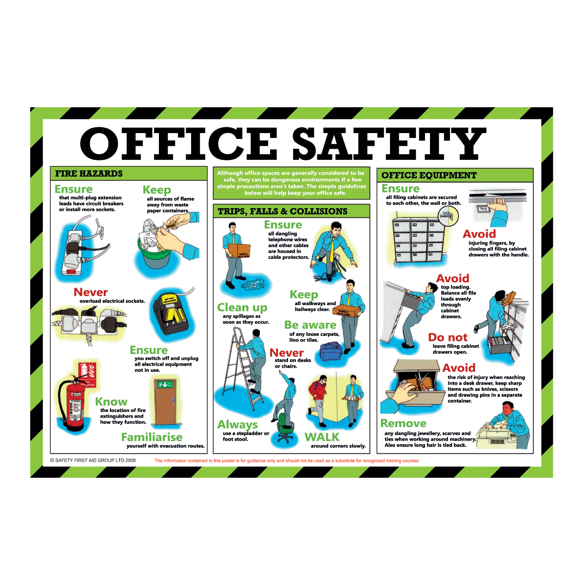 Workplace Safety - Office Safety Sign